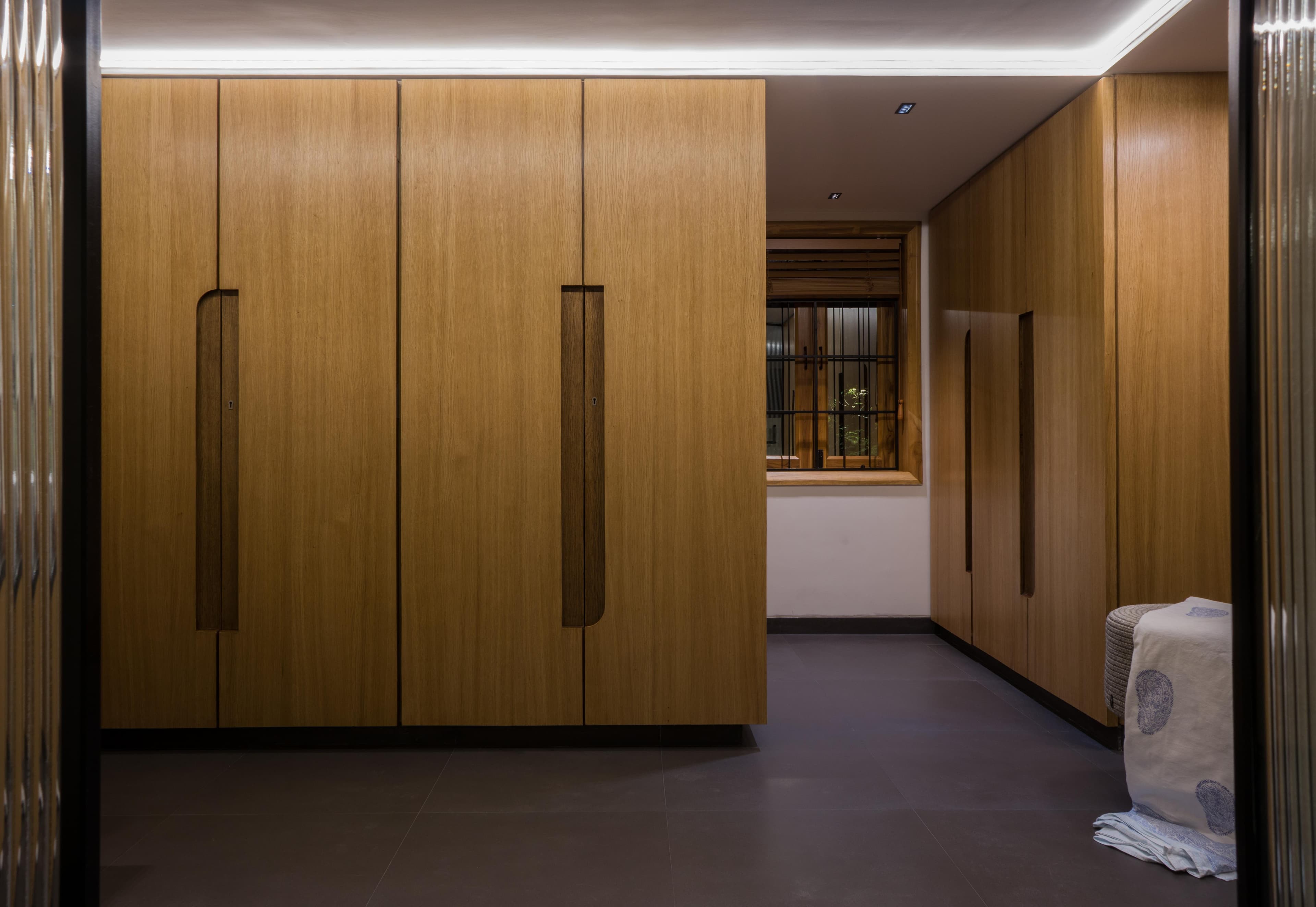 Office space with minimalistic design