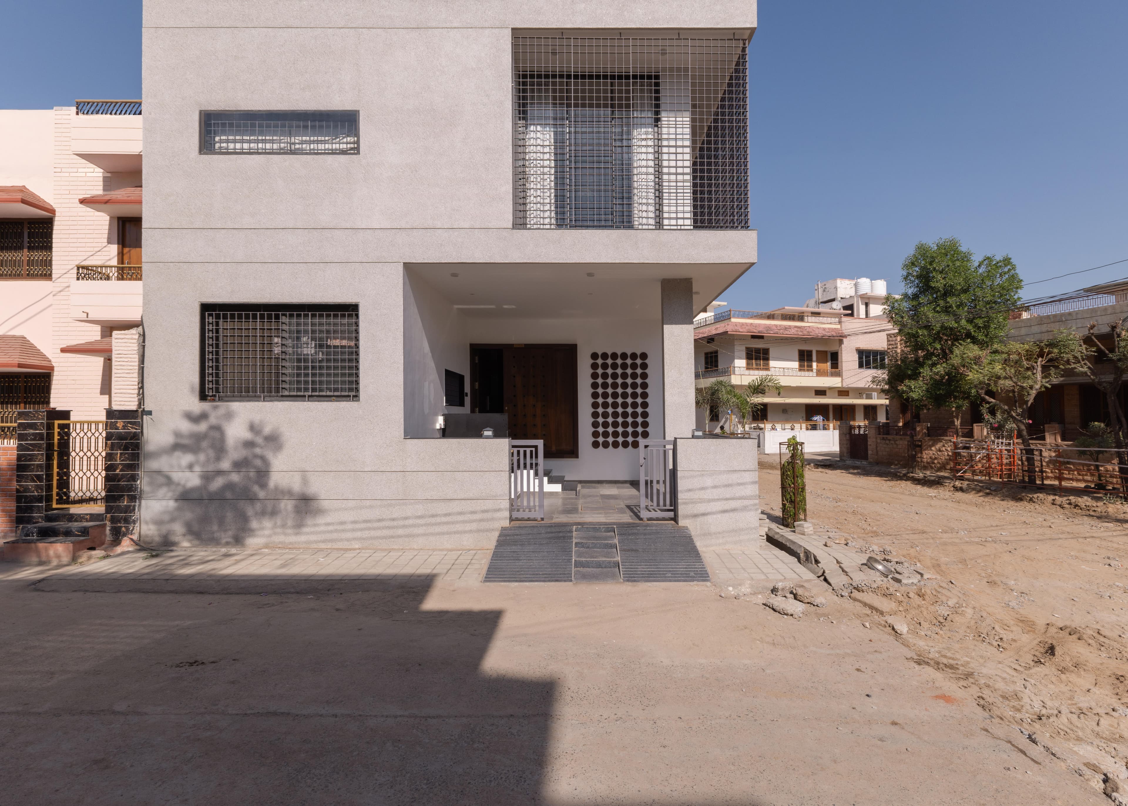 Bright office space with natural light