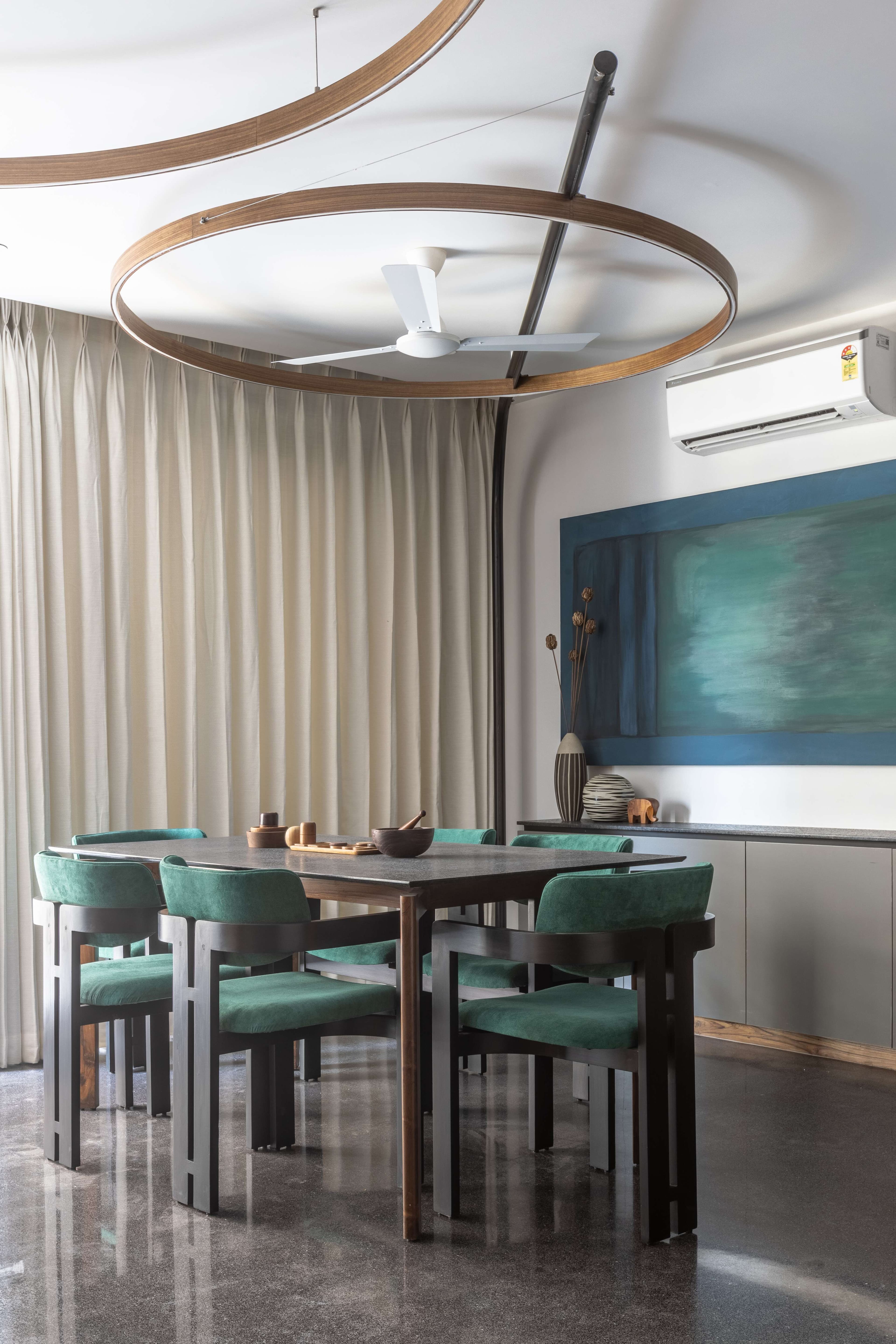 Wooden paneled wall with signage