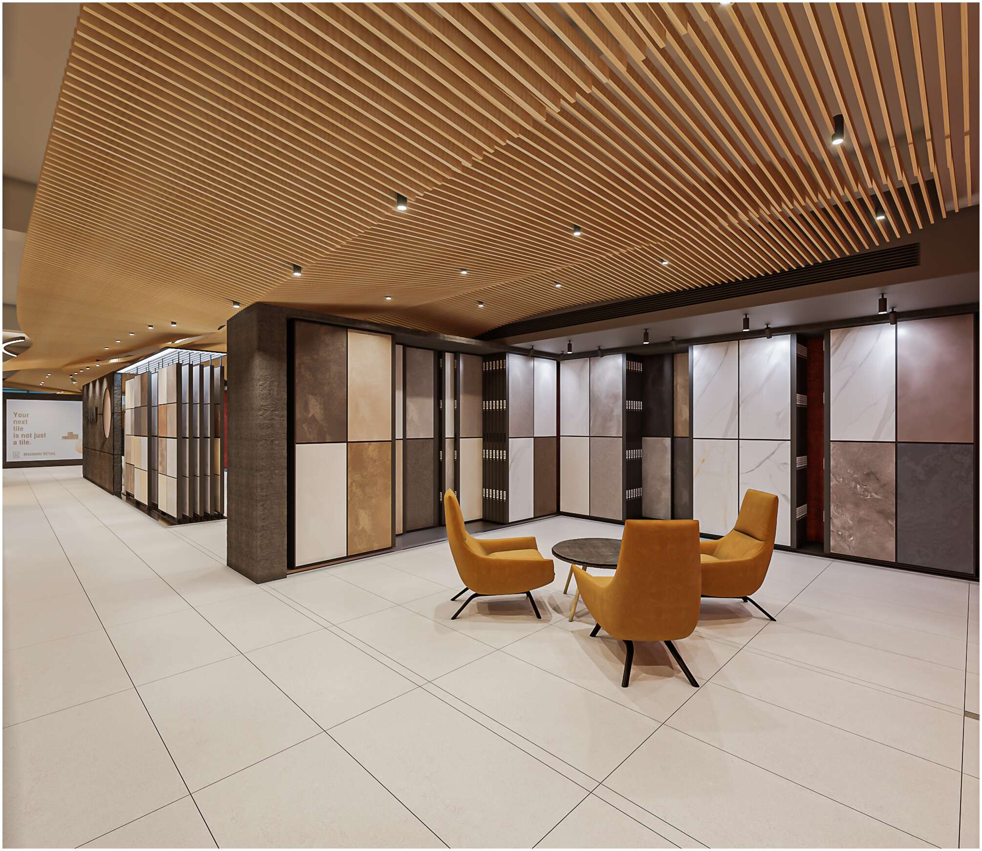 Bright office space with natural light